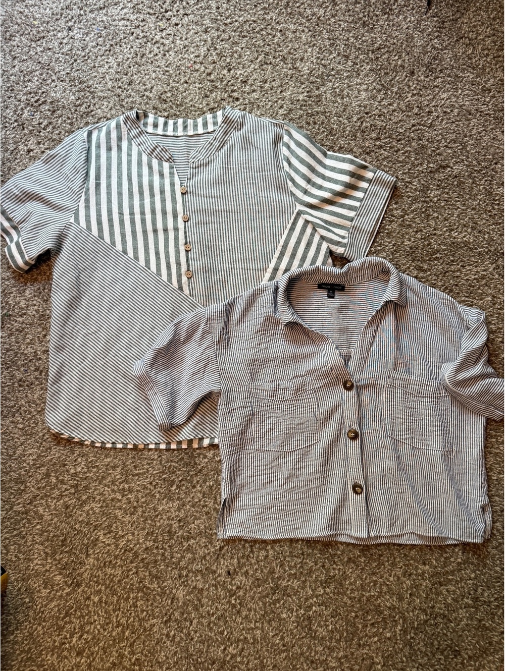 2 Stripes Boxy Tees Botu Fit Women’s Medium